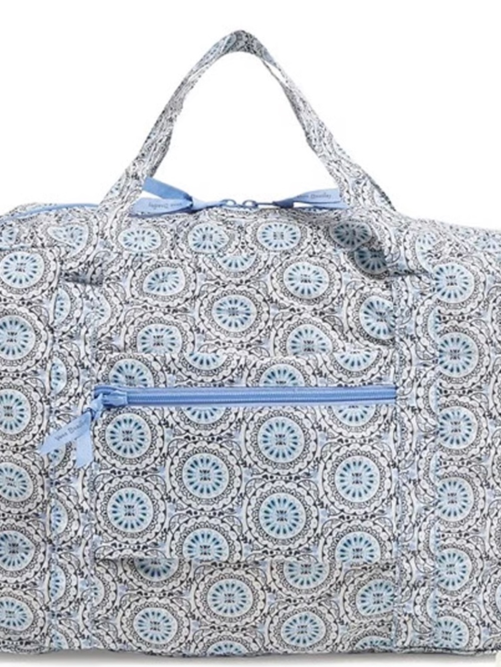 Vera Bradley Mini Blue Medallion Packable Duffle Bag